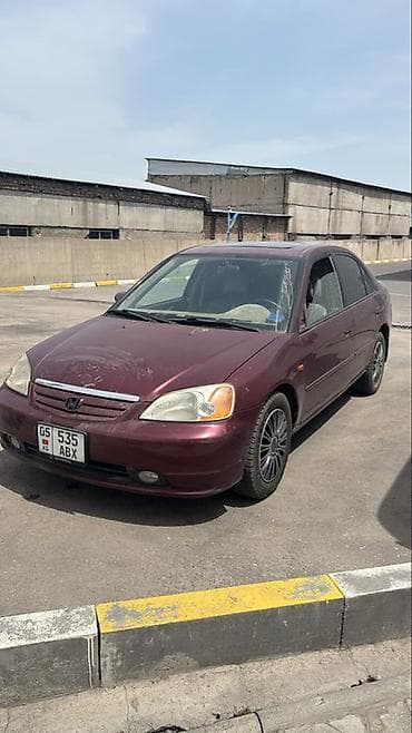 Honda Civic: 2002 г., 1.7 л, Автомат, Бензин, Седан