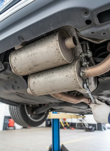 бытовая техника из германии: Глушитель Mercedes-Benz Б/у, Оригинал, Германия — 2