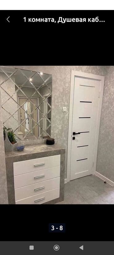 суточная квартиры бишкеке: 1 комната, Душевая кабина, Постельное белье, Кондиционер — 7