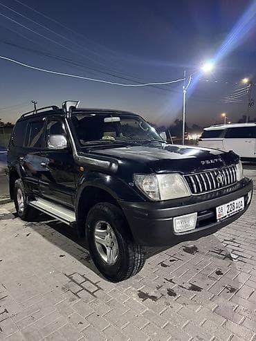 таета прадо 120: Toyota Land Cruiser Prado: 2001 г., 3.4 л, Автомат, Газ, Внедорожник — 2