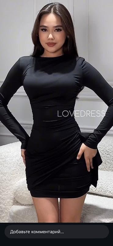 чёрное платье с: Вечернее платье, Коктейльное, S — 3