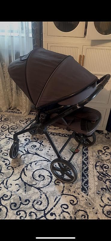 Прогулочная коляска New Lux (черная) - Тип: прогулочная, модульная at lalafo.kg Прогулочная коляска New Lux (черная) - Тип: прогулочная, модульная