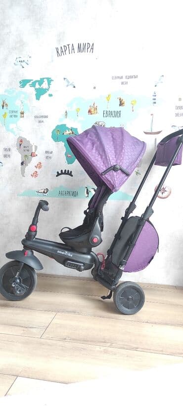 универсальные трехколесные коляски: Коляска, Б/у — 4