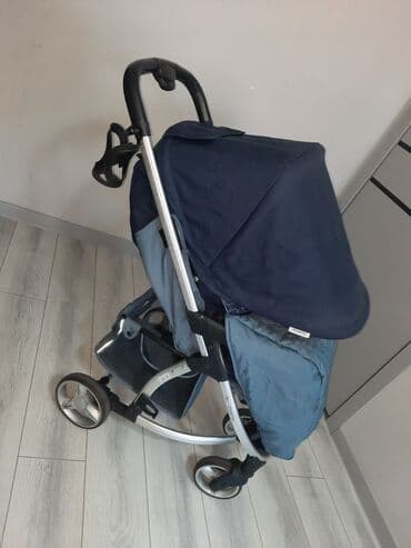 Игрушки: Коляска, цвет - Голубой — 2