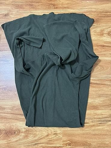 платья летние: Повседневное платье, Длинная модель, Трикотаж, Прямое, S, M — 3