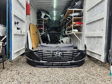 Автозапчасти: Бампер Hyundai, Б/у, Оригинал — 2