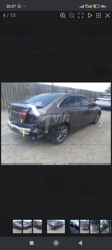 авто рассрочка бишкек без первоначального взноса: Toyota Camry: 2016 г., 2.5 л, Вариатор, Гибрид, Седан — 9