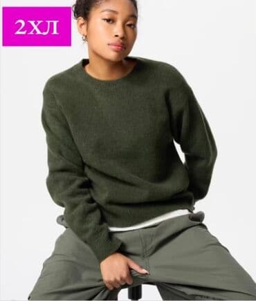 тёплая кофт кардиган: Кофта, Зима, Япония, 2XL — 1