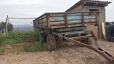 Прицеп-самосвал сельскохозяйственный двухосный - Конструкция