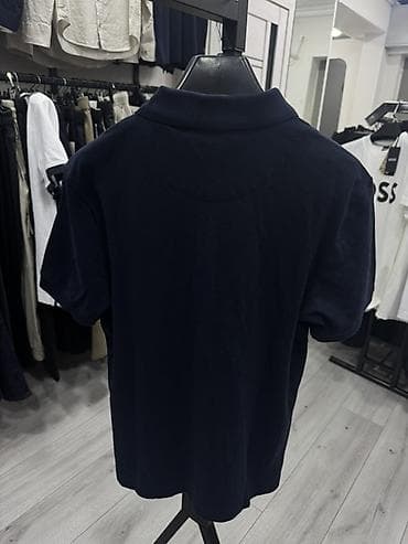 Рубашки: Мужская рубашка, L, 2XL, S, Boss, Новый, цвет - Синий, Самовывоз — 3