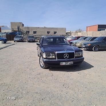 Транспорт: Mercedes-Benz S-Class: 1985 г., 2.9 л, Кол менен иштөөчү, Дизель, Седан — 1