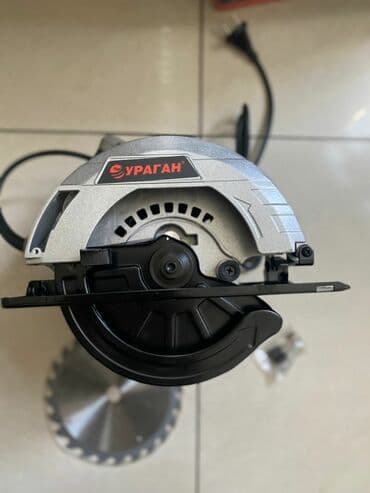 Электрическая дисковая пила Торцовка"Ураган" 185 размер Новая