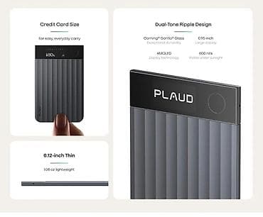 Рациялар жана диктофондор: PLAUD NOTE — AI-диктофон №1 в мире. ИДЕАЛЬНОЕ СОСТОЯНИЕ! Как новый! — 3