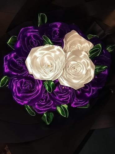 болуп: 🌹✨ КОЛ МЕНЕН ЖАСАЛГАН АТЛАС БУКЕТТЕР ✨🌹 Өзгөчө жана эстен кеткис — 10