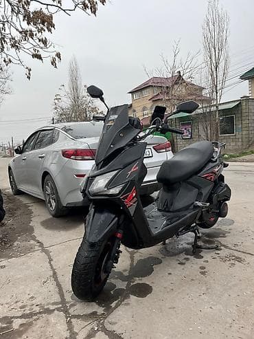 скутер турист: Тип скутера 150 куб. см, Бензин, Б/у — 1