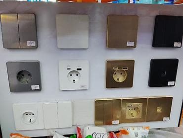 розетки: Электроустановочные изделия в едином дизайнерском исполнении — 1