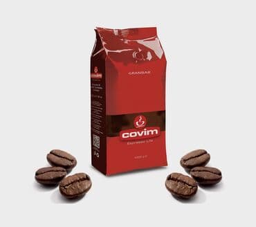 кофе в капсулах: Covim grand bar. Смесь 15% арабики и 85% робусты. Италия. Сертификат — 1