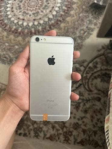 ipod touch 4: IPhone 6, Б/у, 16 ГБ, Серебристый, 86 % — 1