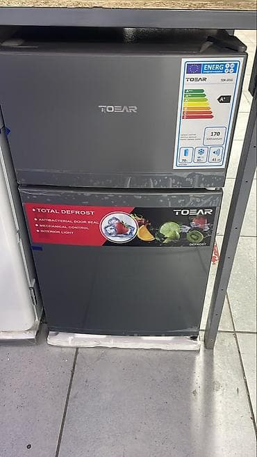 dekko plus: Холодильник TOBAR TDR-101G (двухкамерный, серебристый) причина — 1