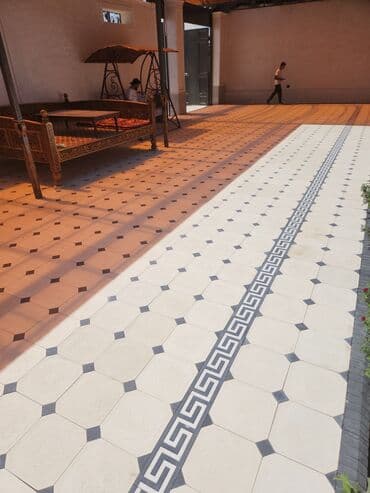 столешница из стекла: Евробрусчатка — 6