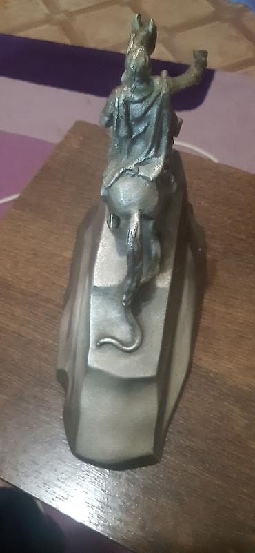 скандинавский гном: Декоративные фигурки (набор из 2 предметов) 1) Скульптура «Орел» - — 3