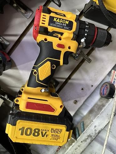 Аккумуляторная дрель-шуруповерт KASON - Тип: Lithium drill