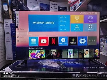 television: Телик Телевизоры Samsung Android 13 с голосовым управлением, 55 — 3