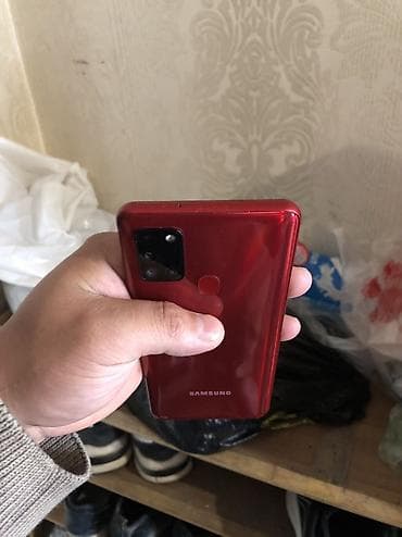 samsung a41: Samsung Galaxy A21S, Б/у, 32 ГБ, цвет - Красный, 1 SIM, 2 SIM — 4