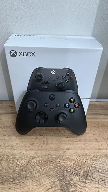 ps v: Геймпад Xbox Wireless Controller (черный) + кабель USB Состояние — 2