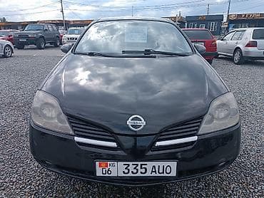 Транспорт: Nissan Primera: 2003 г., 1.8 л, Кол менен иштөөчү, Бензин, Седан — 2