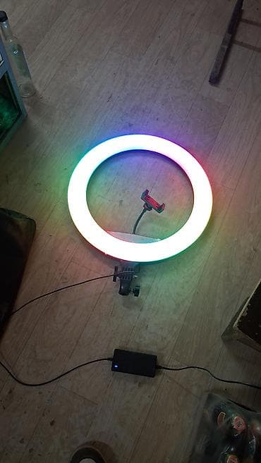 nd фильтр: Кольцевая LED‑лампа RGB для съемки и трансляций. в комплекте сумка — 1