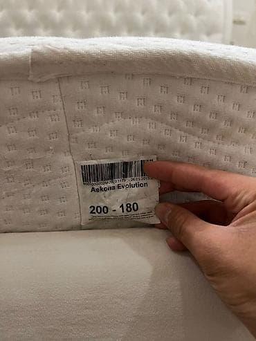 Ортопедиялык матрас, Колдонулган, Askona (Аскона), Башкалар, Орточо катуу матрастар — 3