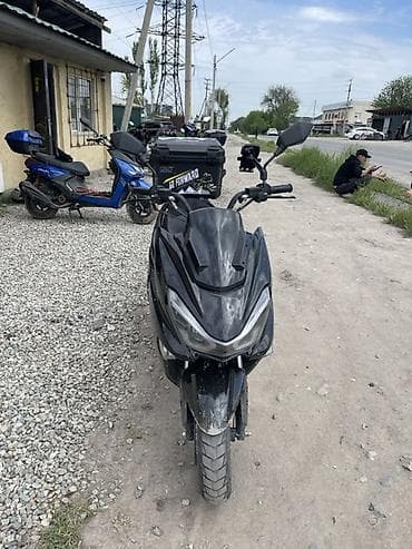 багажник скутера: Скутер/мопед 50–125 см³ (классический китайский вариант GY6) - Цвет — 1