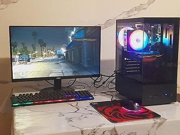 Настольные ПК и рабочие станции: Компьютер, ядер - 4, ОЗУ 16 ГБ, Игровой, Б/у, Intel Core i7 — 1