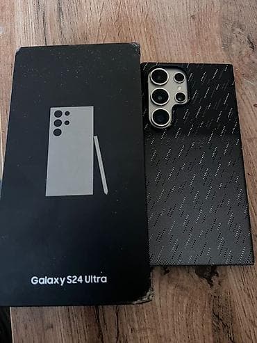 Уюлдук телефондор жана аксессуарлар: Samsung Galaxy S24 Ultra, түсү - Кара — 5