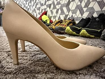 Туфли: Туфли, 38, Clarks, Б/у, цвет - Бежевый — 2