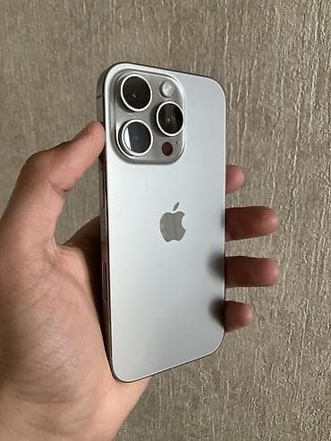iphone 15plus: IPhone 16 Pro, 128 ГБ, Natural Titanium, 90 % — 1