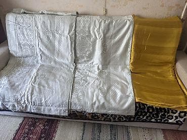 Портьера, Жаккард, Светонепроницаемая, Готовое изделие, Новый, Для зала