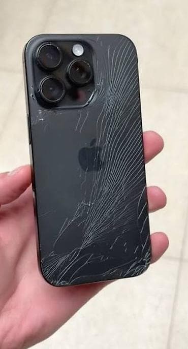 iphone 10r: IPhone 16 Pro, Б/у, 1 ТБ, Черный, Зарядное устройство, Защитное стекло, Кабель, 98 % — 1