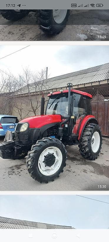 фары на трактор: Трактор колесный с кабиной, передним и задним навесным устройством и — 4