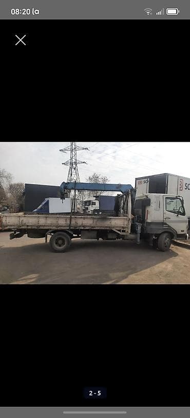 кран манупулятор: Стрела 7 м, 3 т, Борт 6 кг — 1