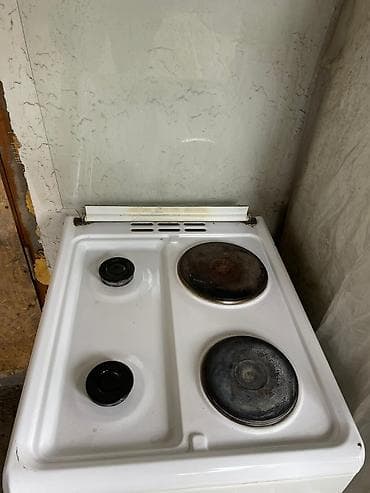 плиты газовые: Электрическая- газовая плита с электрической духовкой - Тип — 3