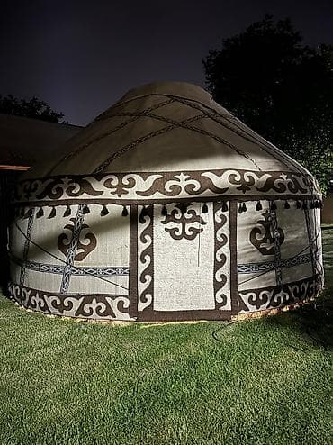 Юрты: Аренда юрты, Каркас Деревянный, 75 баш, Посуда, Стол, С полом — 3