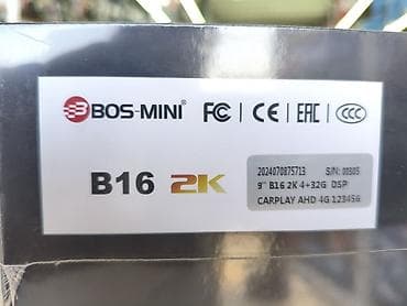 android teyes cc3: Автомобильная мультимедийная система BOS-MINI B16 2K - Диагональ — 2
