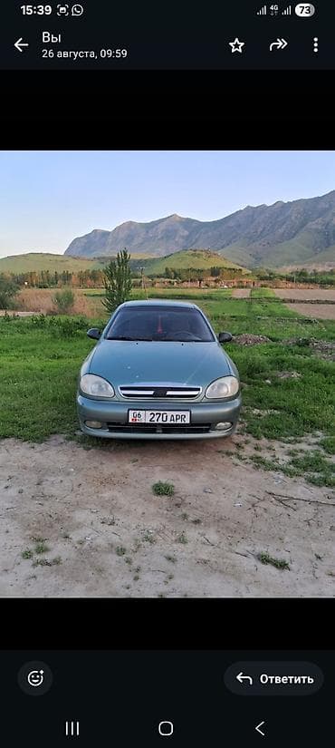 cls 55: Daewoo Lanos: 2007 г., 1.5 л, Механика, Бензин, Седан — 1