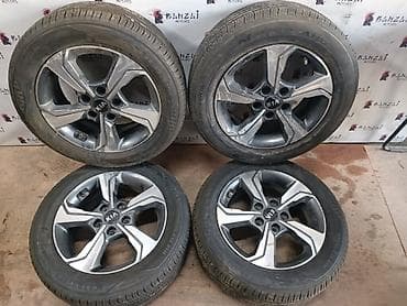 Колеса в сборе 205 / 55 / R 16, Лето, Б/у, Комплект, Легковые, Литые, отверстий - 5