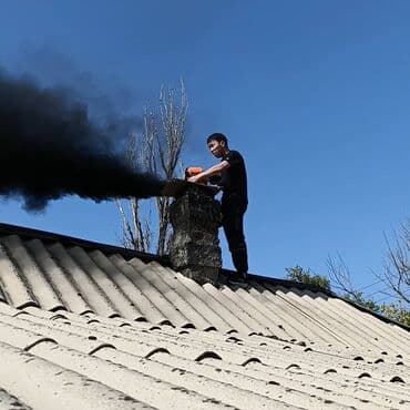 каркасные дома: Профессиональная чистка дымоходов и печных дымовых каналов. - — 8
