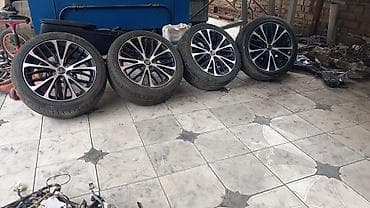 авто толщиномер: Колеса в сборе 235 / 45 / R 18, Б/у, Комплект, Легковые, Литые, отверстий - 5 — 1