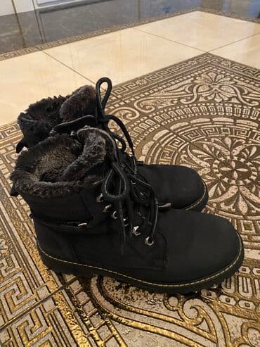 фирменная обувь из италии: Мужские ботинки, 39, Basconi, Б/у, цвет - Черный, Самовывоз — 4