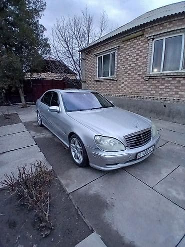 авто расрочка: Mercedes-Benz S-Class: 2001 г., 5.5 л, Автомат, Бензин, Седан — 3